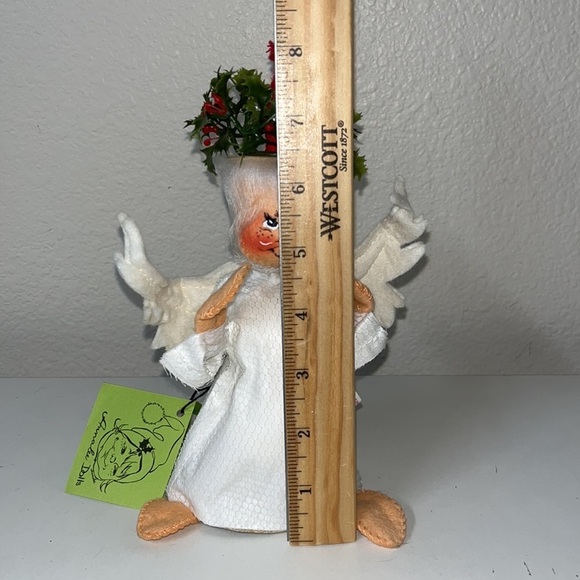 Vintage‎ 1961 Annalee 8” Angel Holly Wreath Halo with Tag - Picture 12 of 12